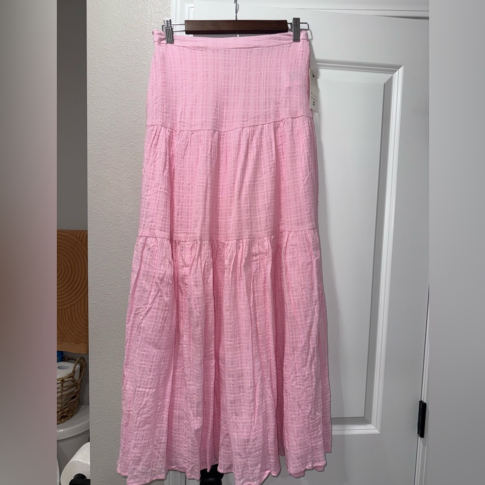 Billabong Light Pink Maxi Skirt